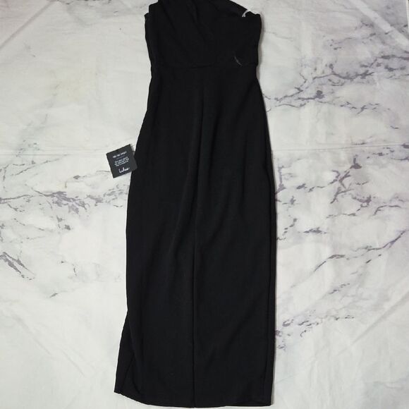 Lulu's Chic Black One-Shoulder Dress - Picture 10 of 10